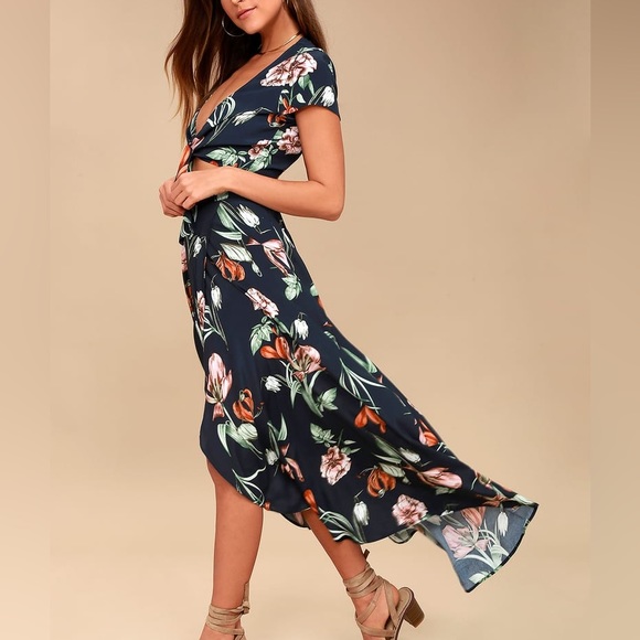 *SET* Lulus 2-piece maxi skirt & crop top - Picture 1 of 5